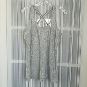 Sparkly Silver Tank